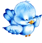 Gif animé bienvenue oiseau